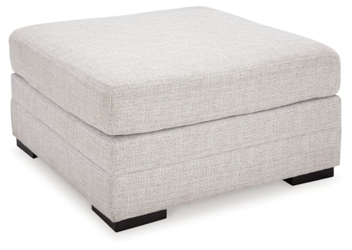 Oversized Accent Ottoman in Performance Fabric
