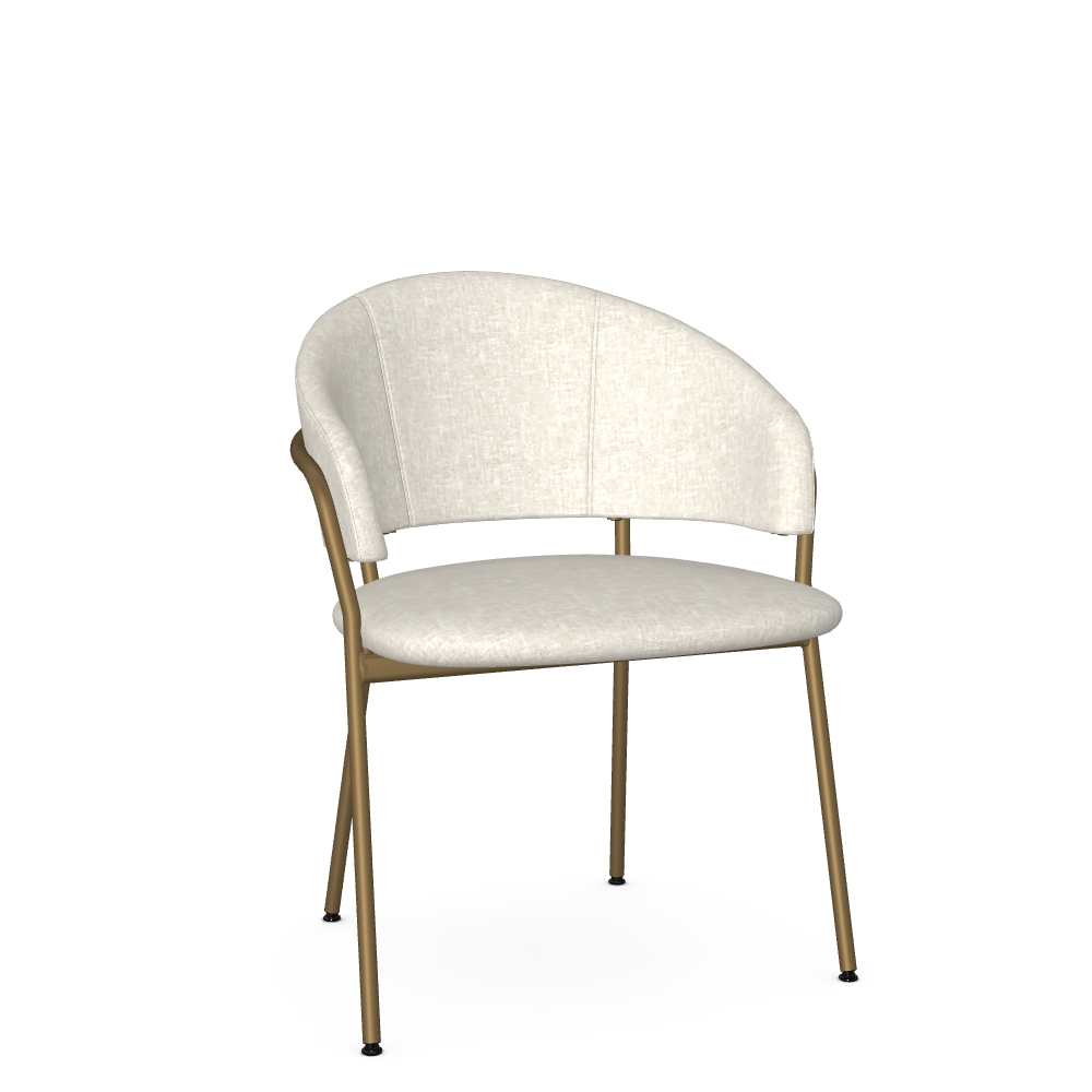 Upholstered Barrel Back Dining Chair