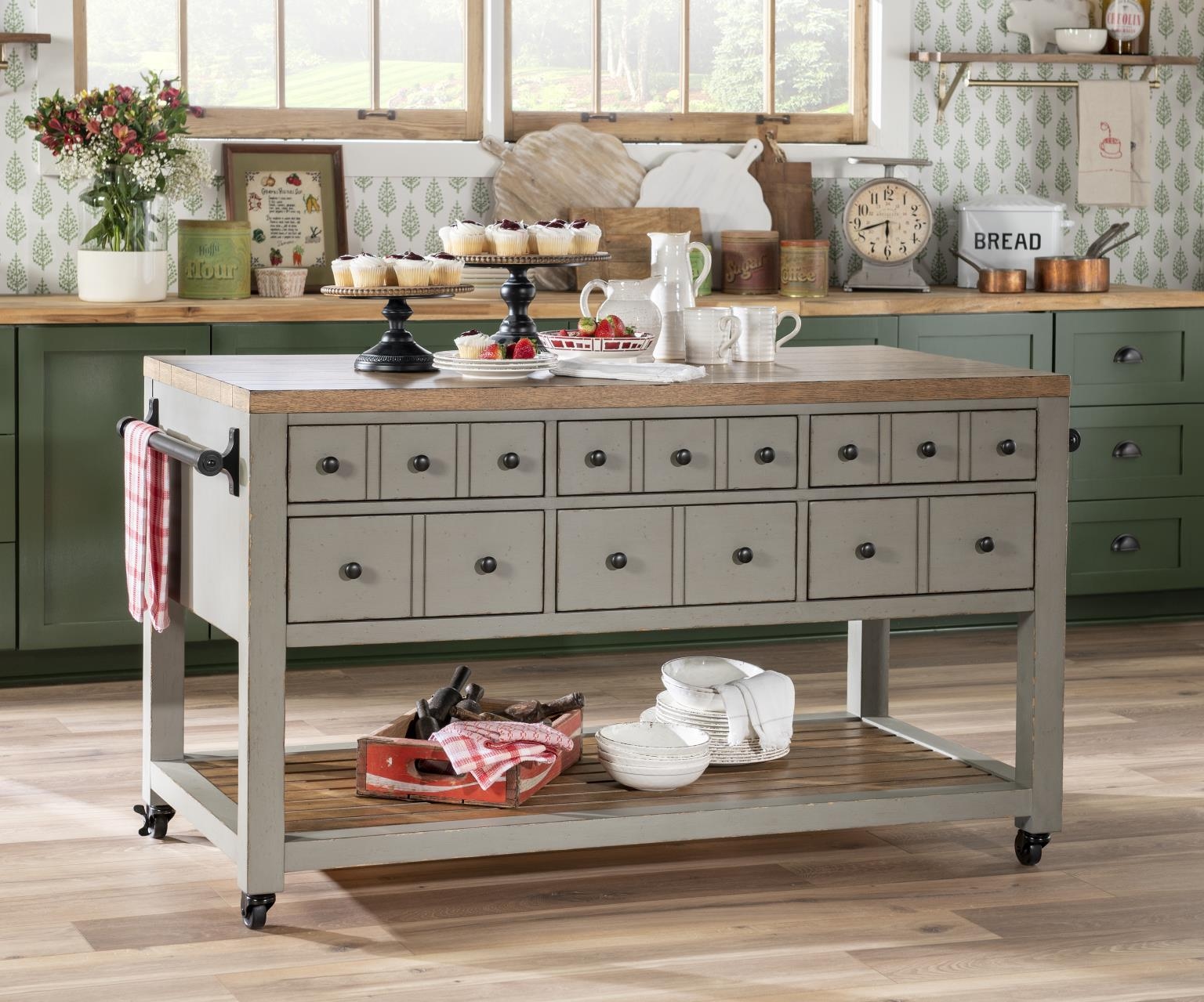 Legacy Classic Vintage Market Kitchen Island