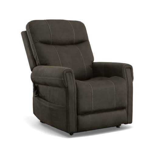 Power Lift Recliner with Right-Hand Control and Power Headrest with Lumbar Mechanism