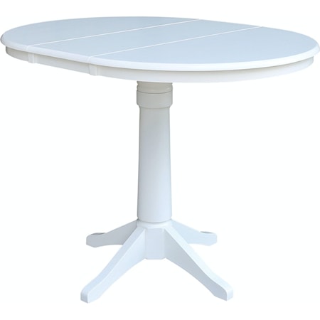 Round Table in Pure White