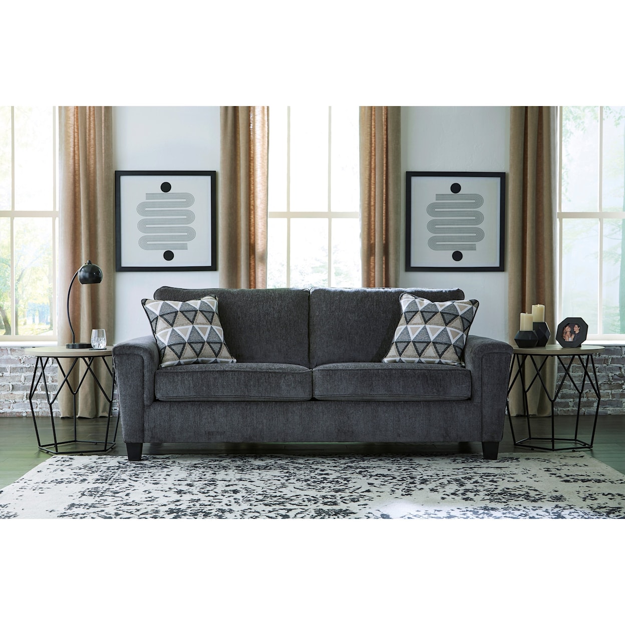 Signature Design by Ashley Abinger Queen Sofa Sleeper