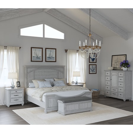 King Panel Bedroom Set