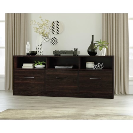 3-Shelf Credenza