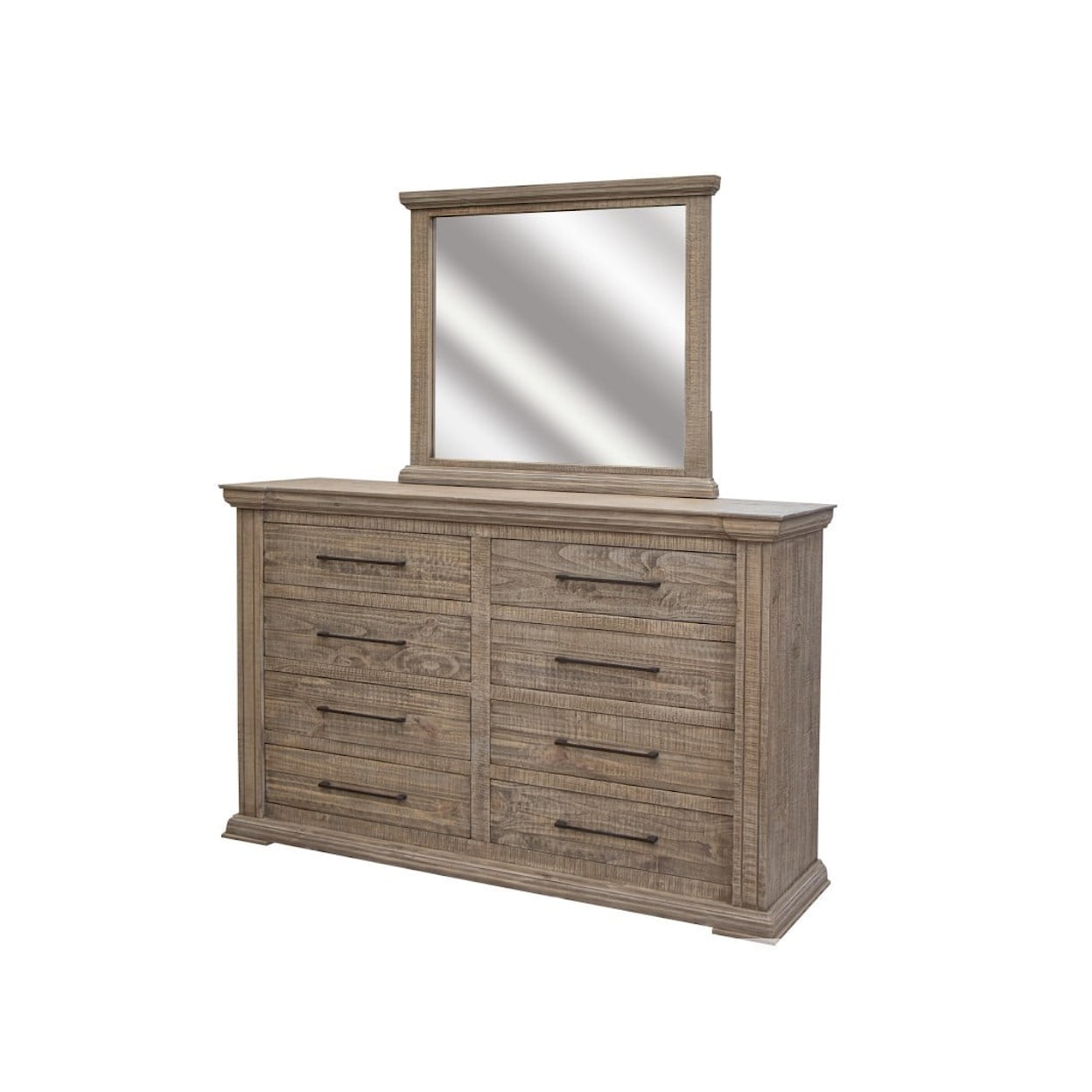 VFM Signature Tower Dresser with Mirror