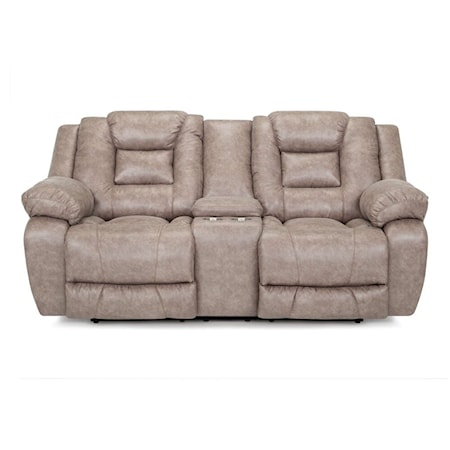 Reclining Console Loveseat