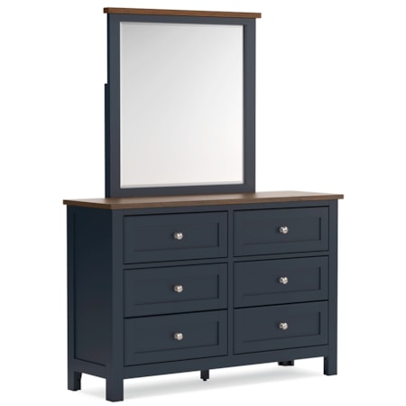 Dresser And Mirror