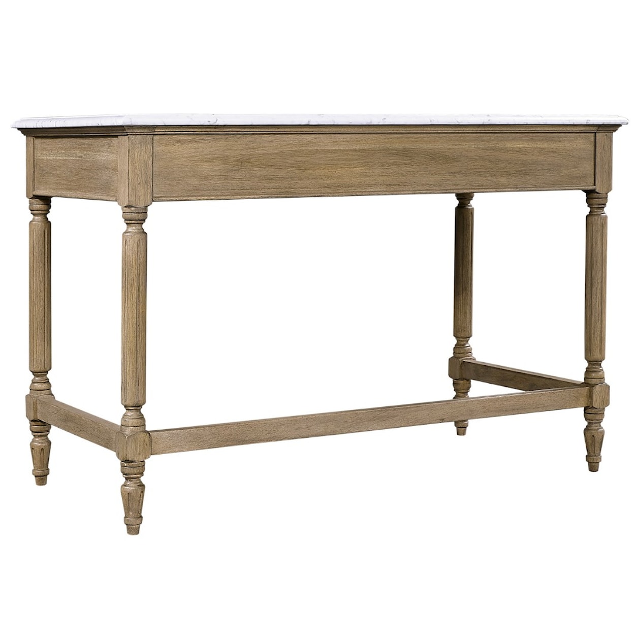 Aspenhome Provence Writing Desk with Marble Top