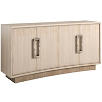 Donovan 4-Door Media Console with 2 Drawers