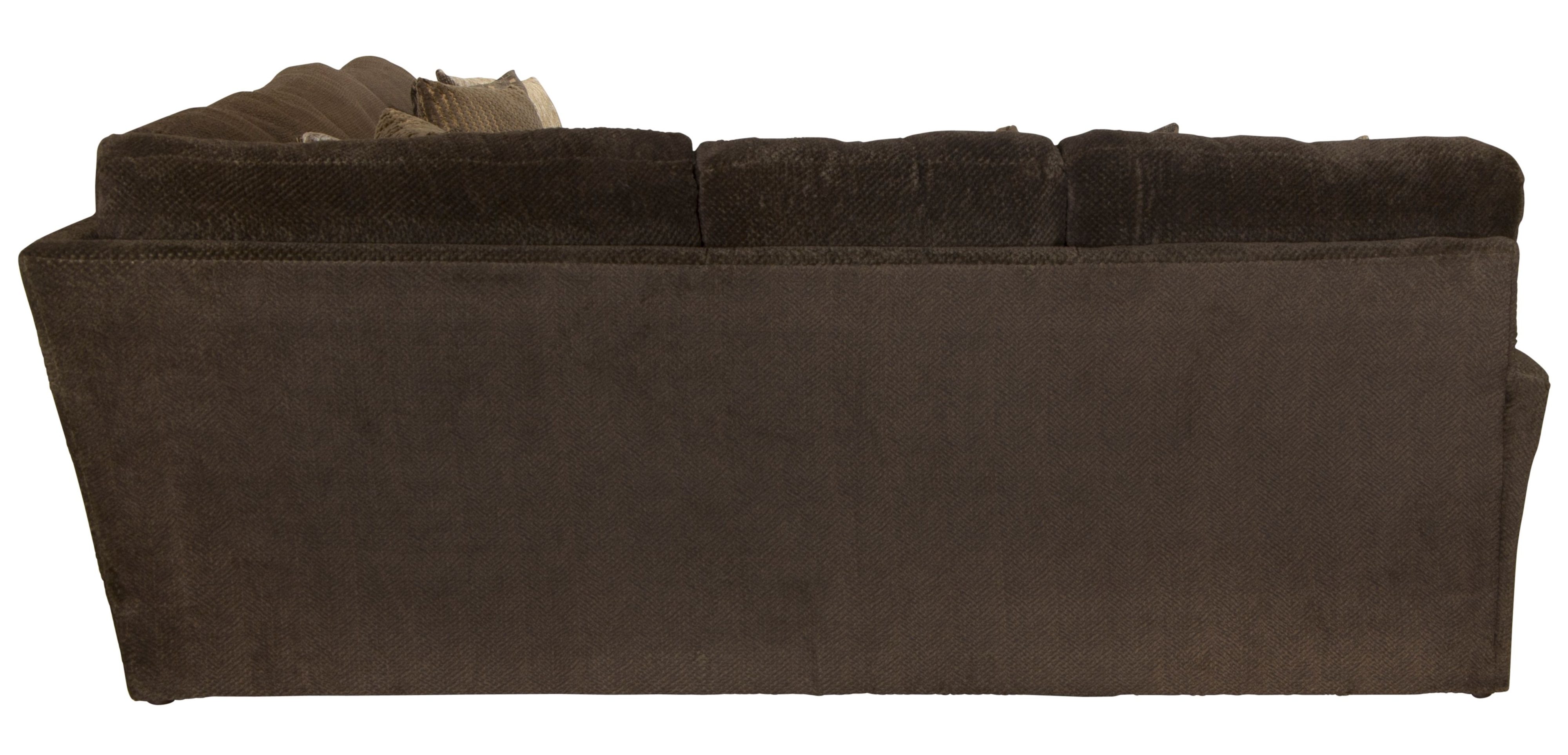 Jackson Furniture Mammoth 5-Piece Sectional Sofa with Cocktail Ottoman