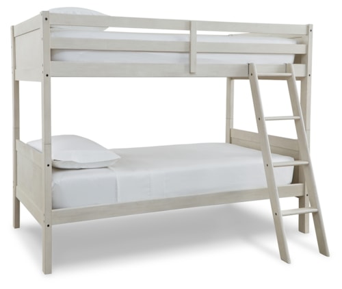 Twin/Twin Bunk Bed With Ladder