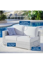 Modway Convene Outdoor Patio Ottoman