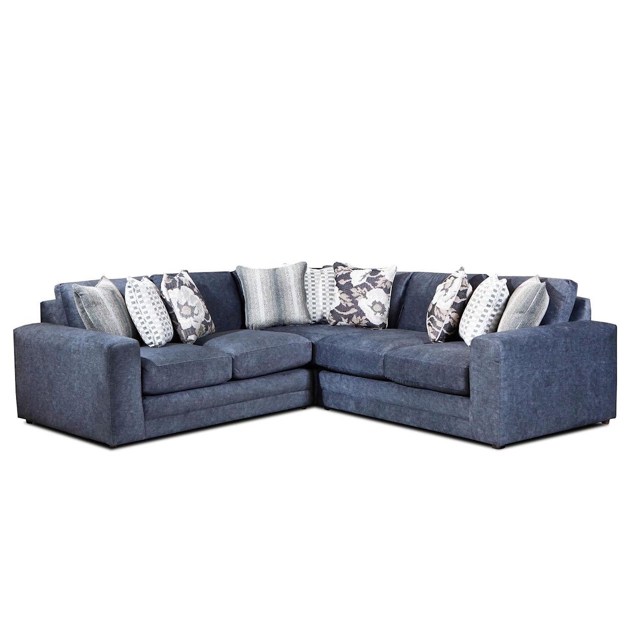 Fusion Furniture 7000 ARGO ASH Sectional