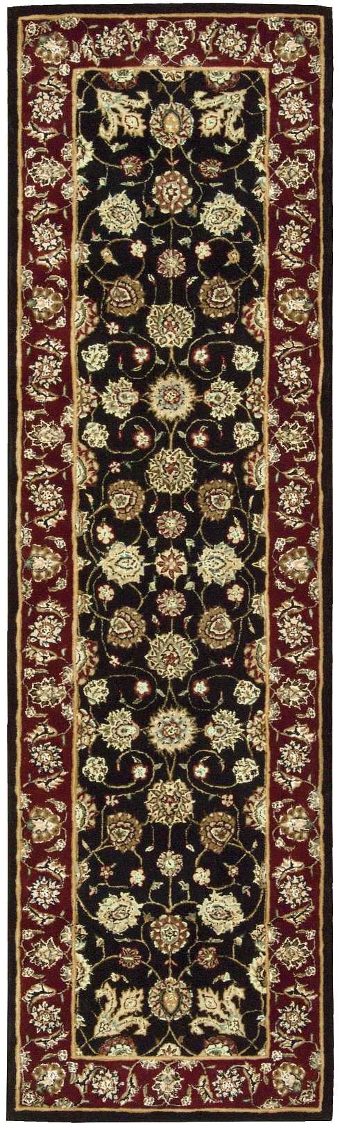 2'3" x 8' Black Runner Rug
