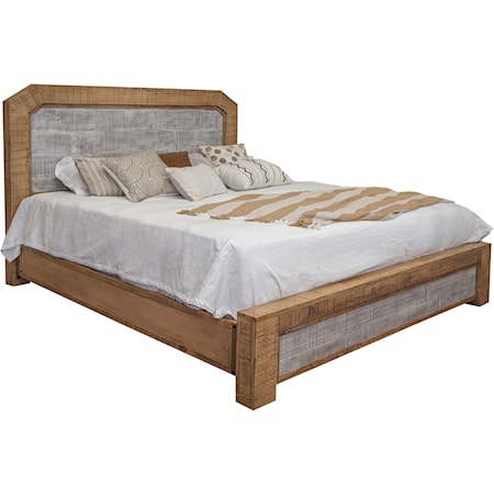Two-Tone King Bed