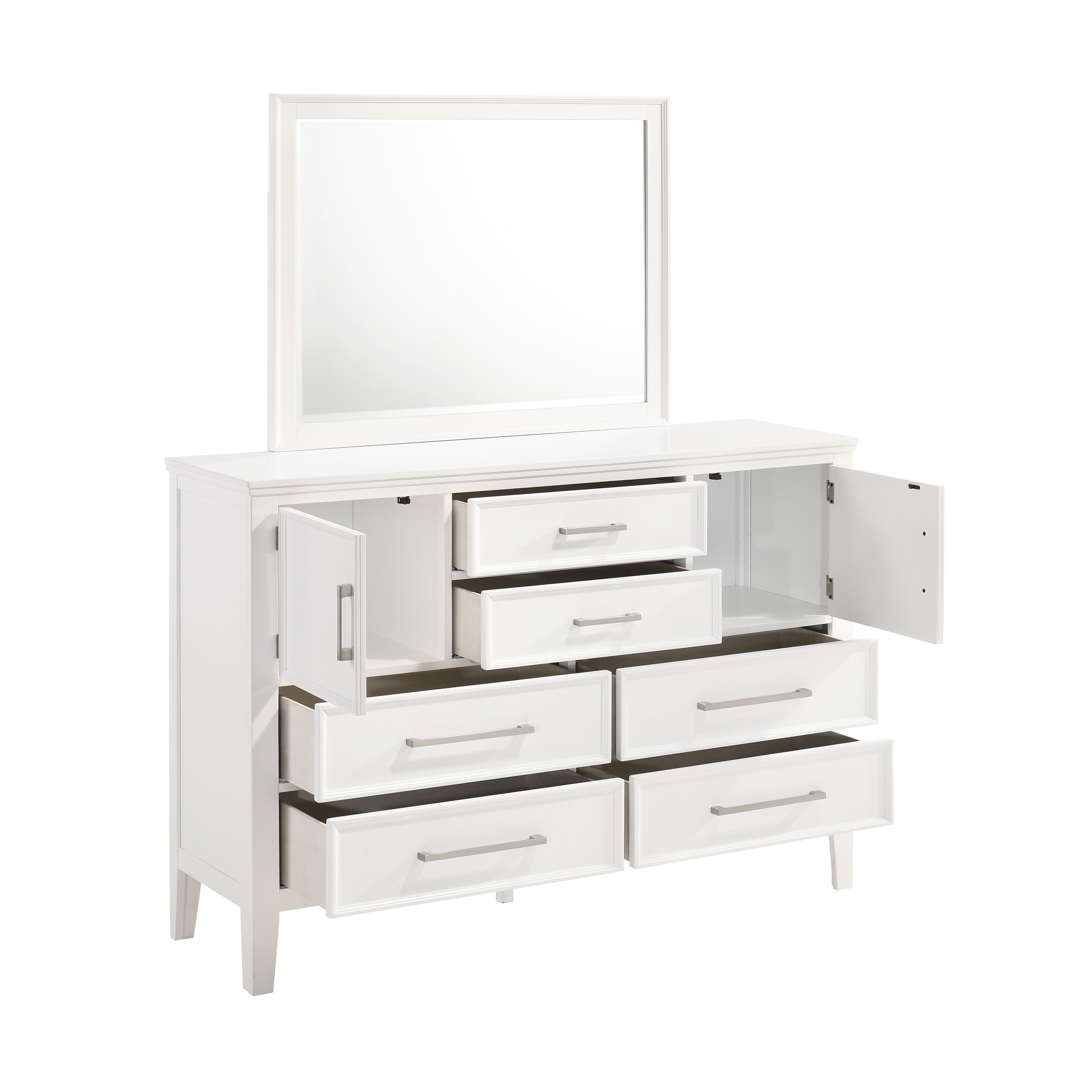 New Classic Andover Dresser and Mirror Set