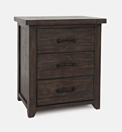 Madison County Farmhouse Power Nightstand - Sturdy Compliant