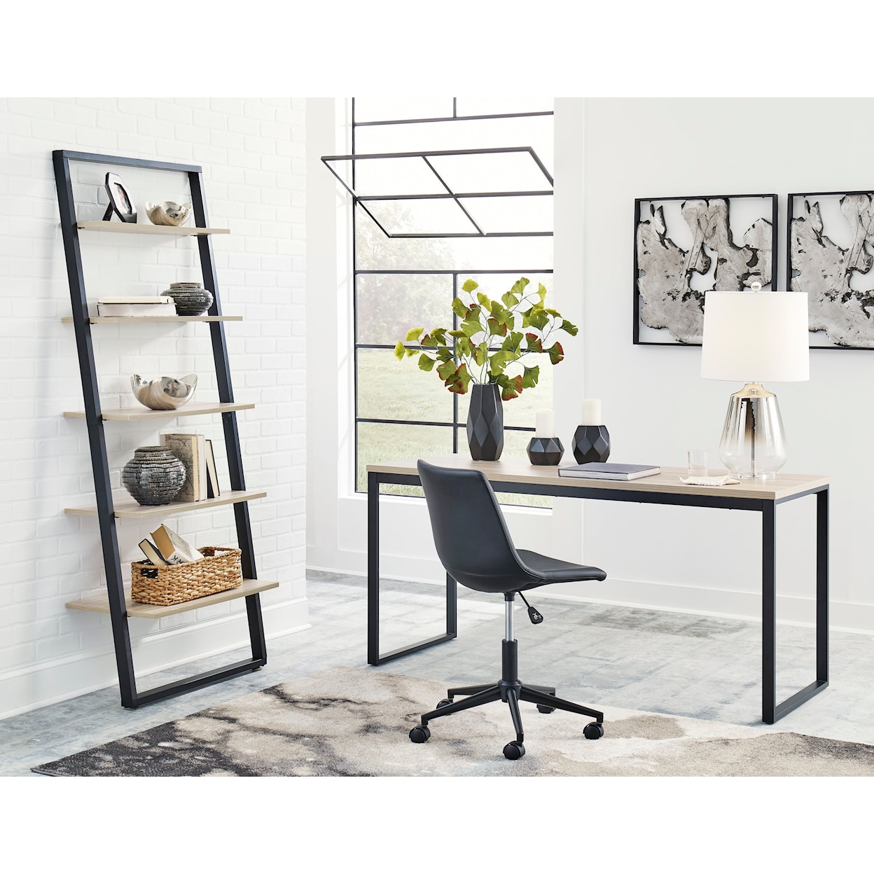 Signature Design Waylowe 63" Home Office Desk