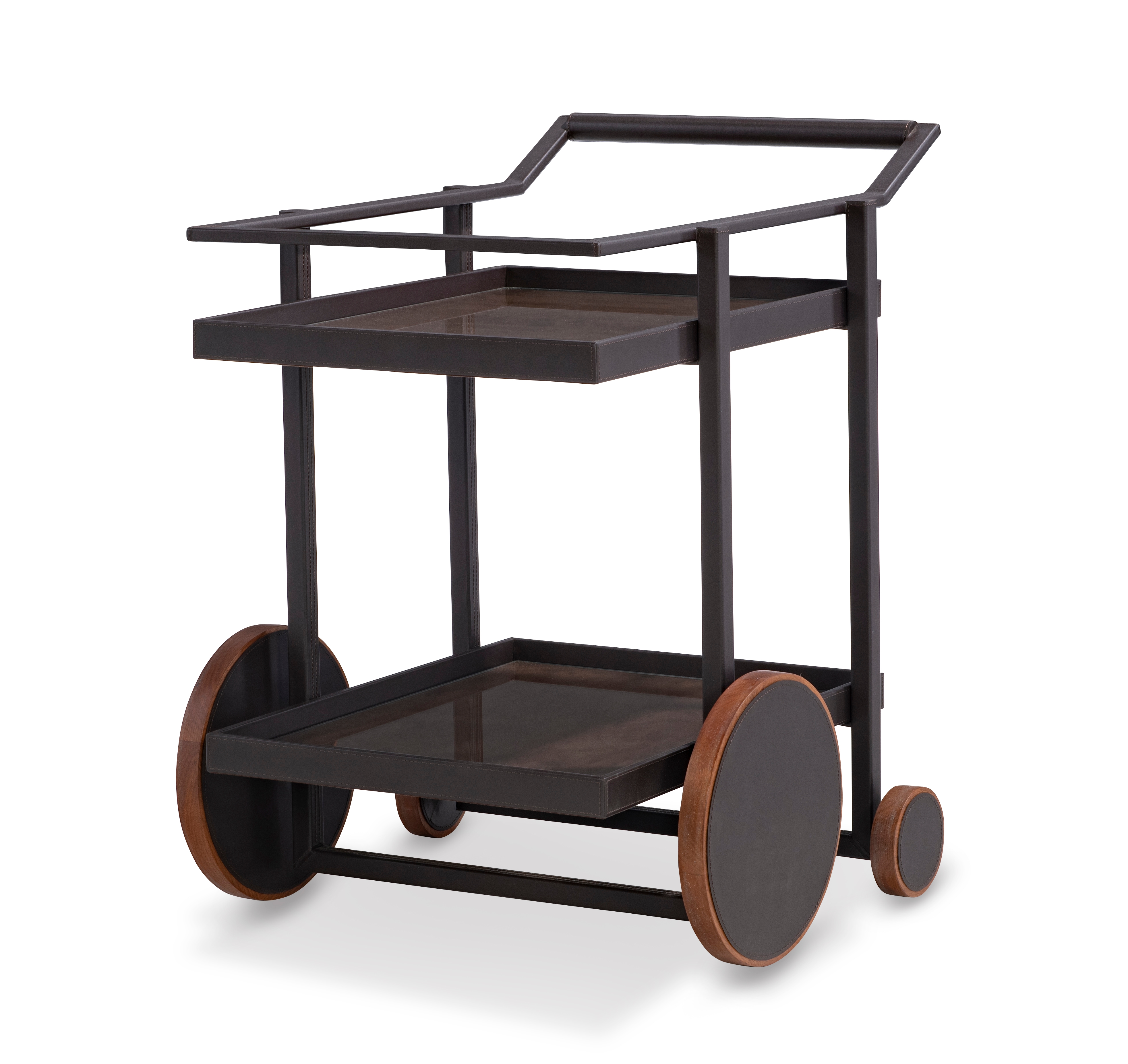 Maitland-Smith Decorative Accessories Dakota Side Cart