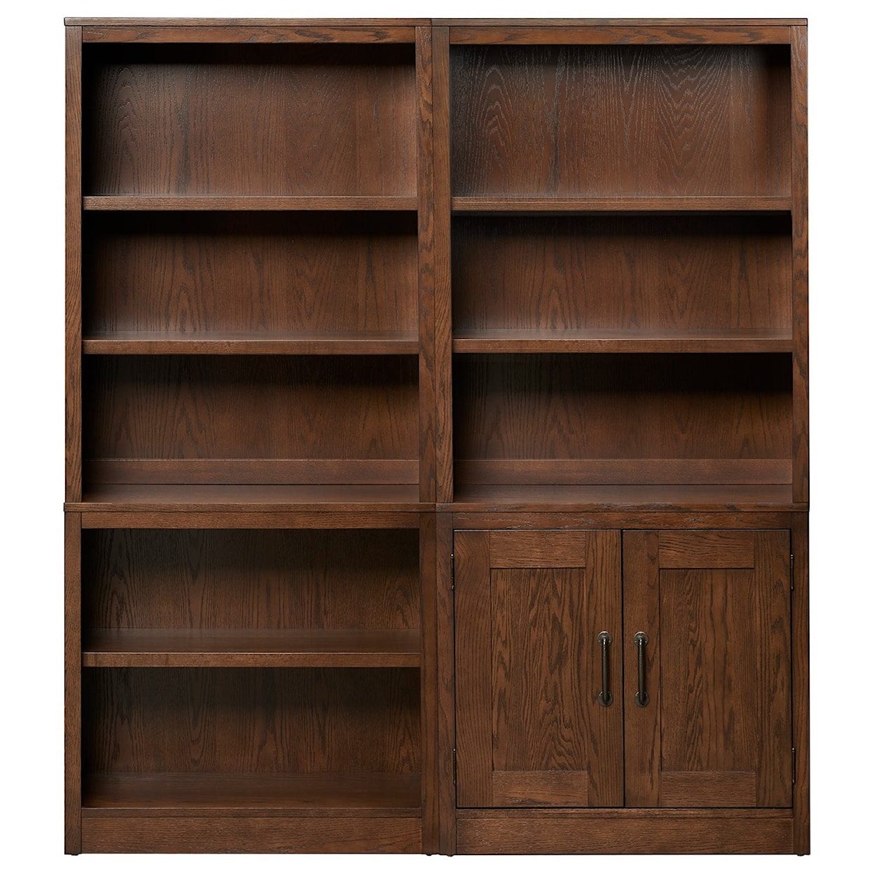 Winners Only Kentwood 2-Piece Bookcase with Door Base