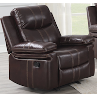 Casual Power Glider Recliner