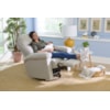 Best Home Furnishings Jodie Power Swivel Recliner w/ Adjustable Arms