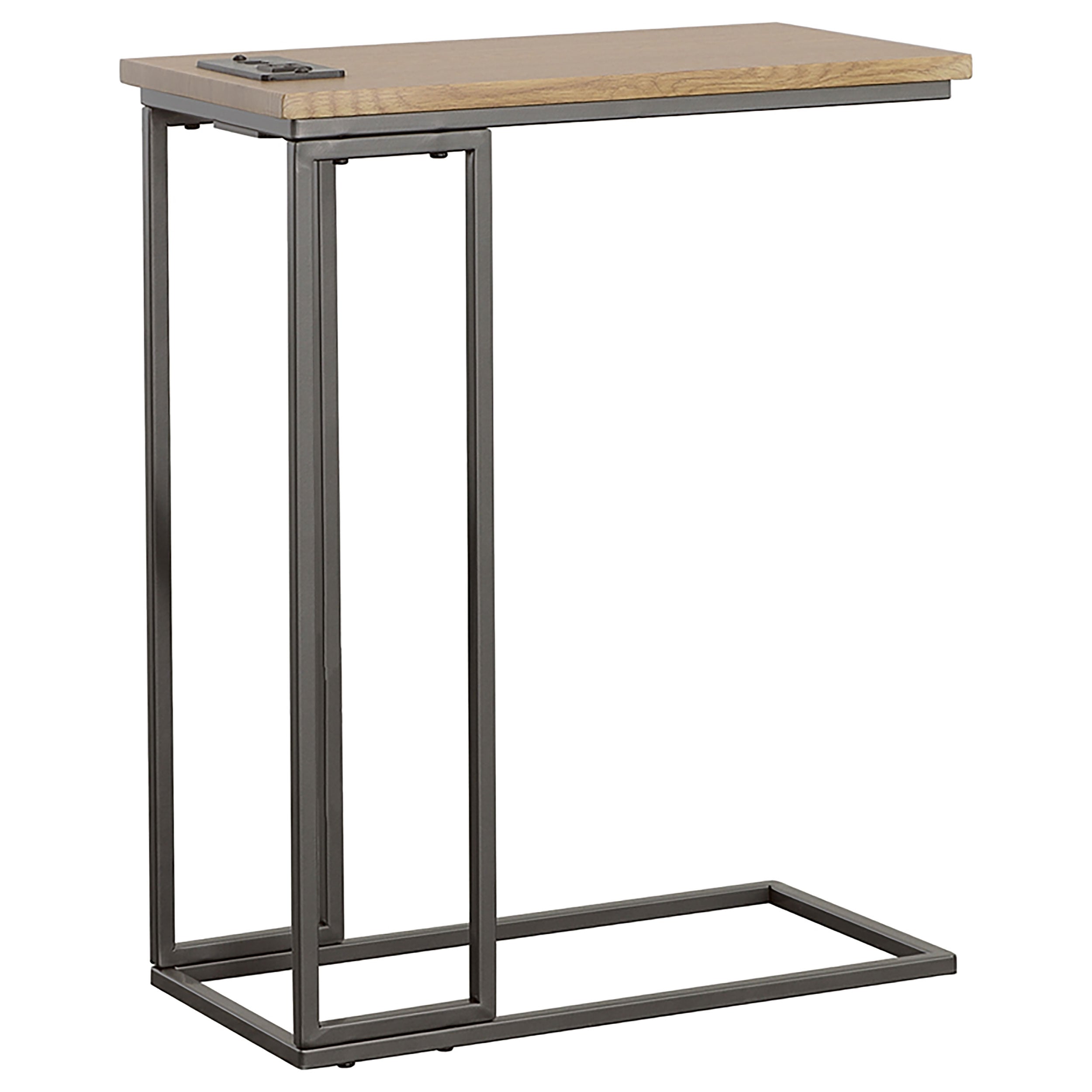 Coaster Rudy Rudy C-Shaped Side Table w/ Power Outlet