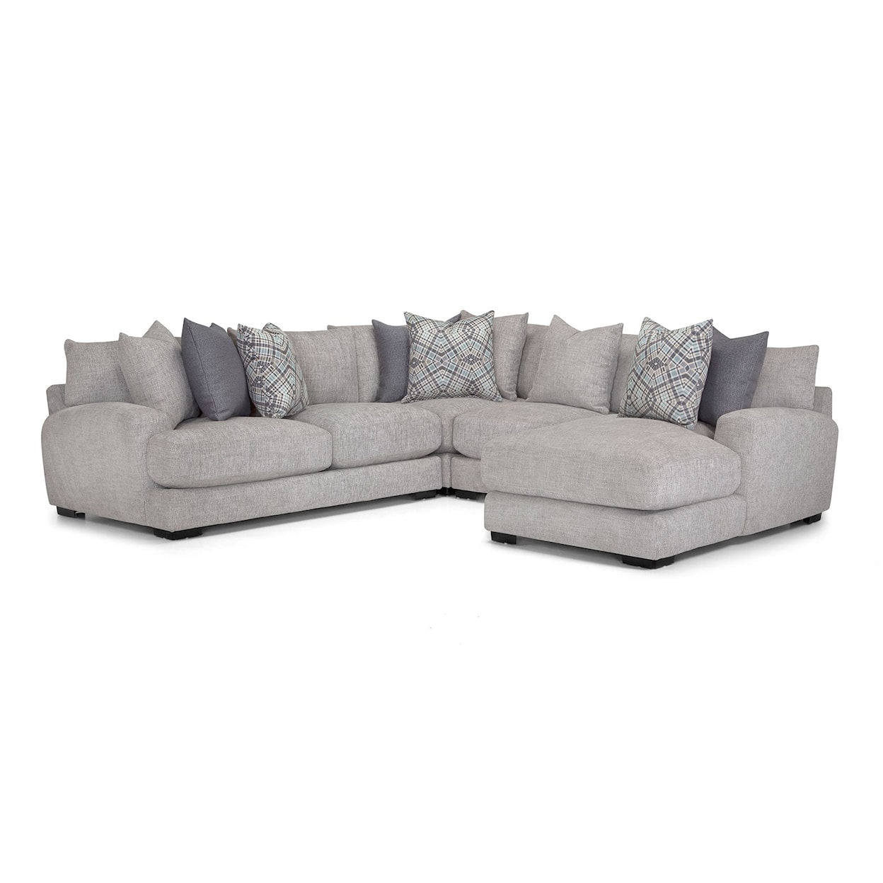 Franklin 903 Crosby 4-Piece Sectional Sofa