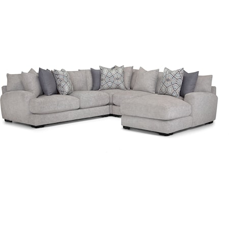 4-Piece Sectional Sofa