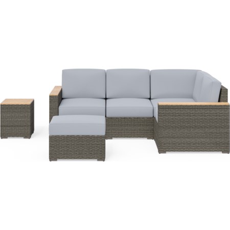 3-Piece Outdoor Sectional Set