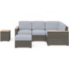 homestyles Boca Raton 3-Piece Outdoor Sectional Set