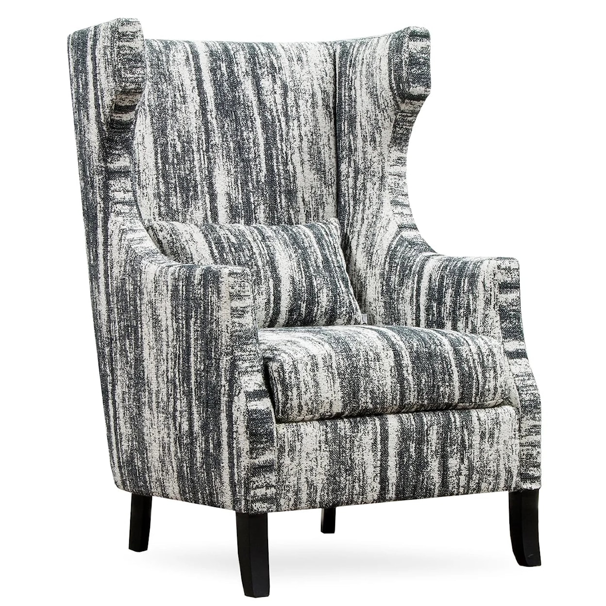 Harp & Finial Parade Wing Chair