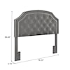 Accentrics Home Fashion Beds King, Cal King Upholstered Headboard