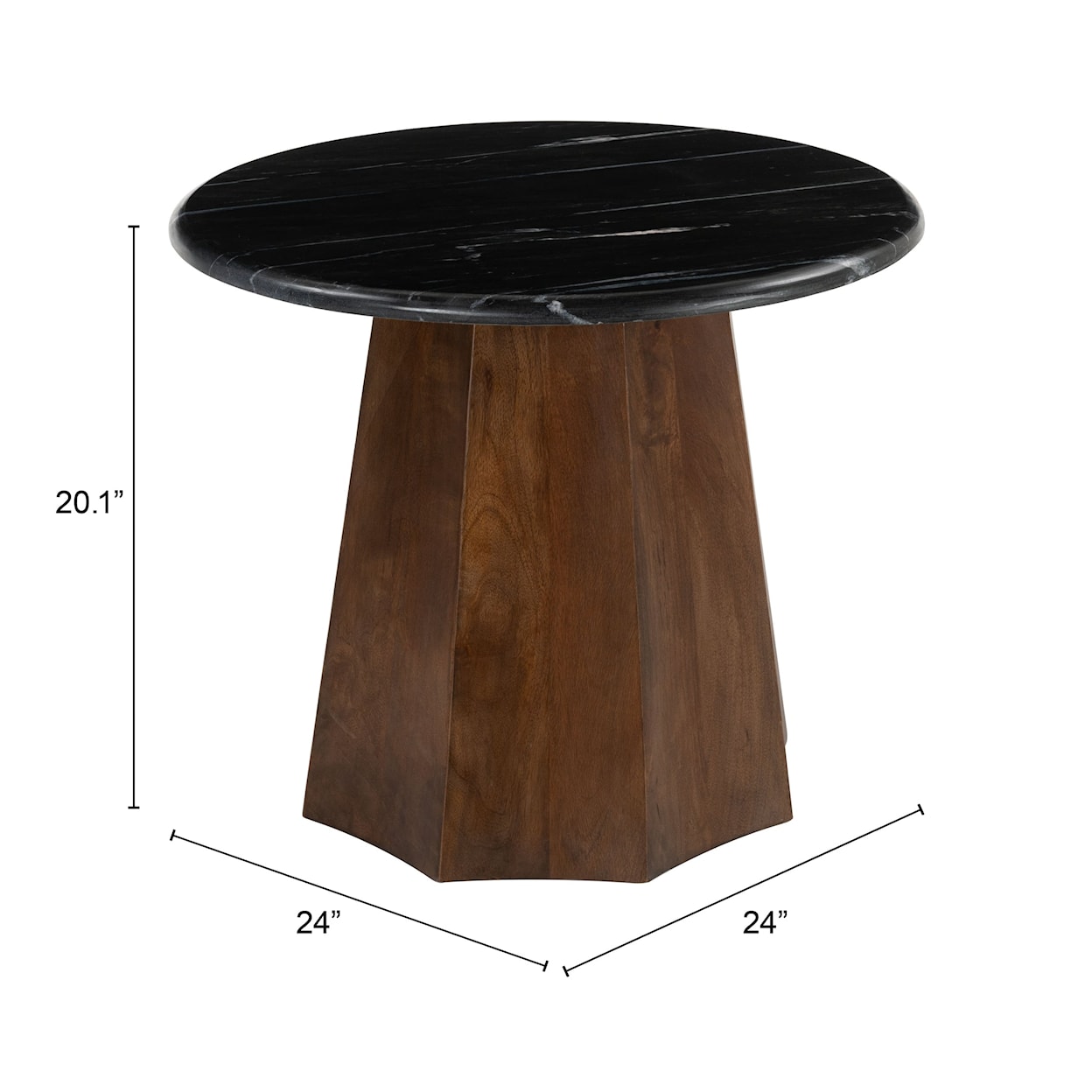 Zuo Aipe Collection Accent Table