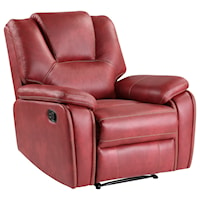 Manual Motion Chair with Padded Headrest