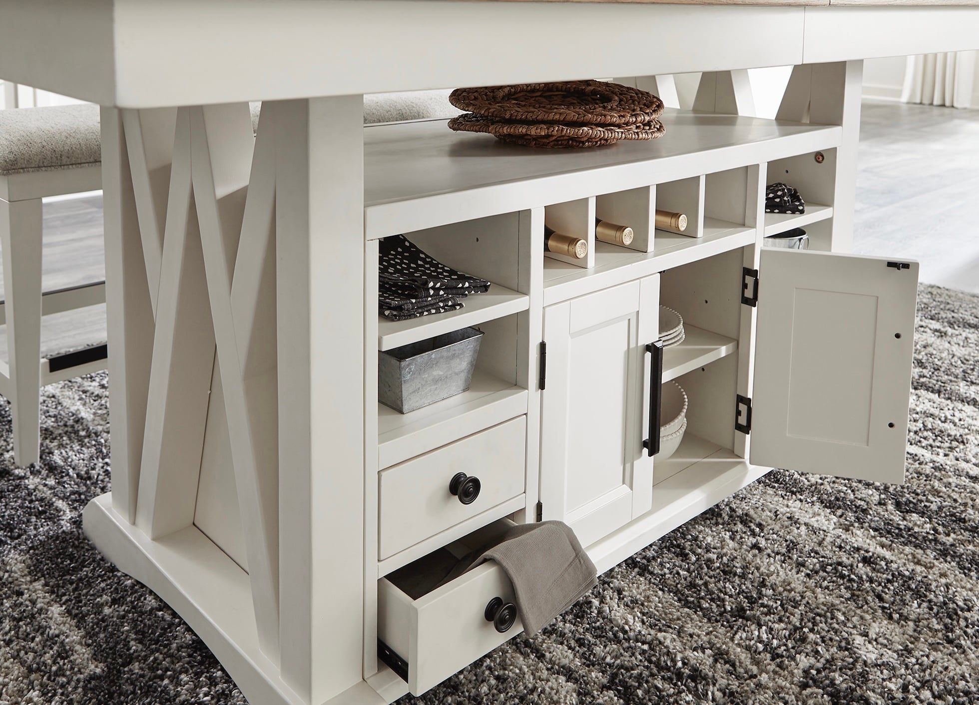 Counter-Height Dining Table