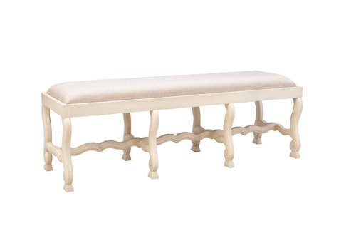 Cream Romeo Bench