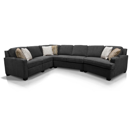 4-Piece Sectional Sofa
