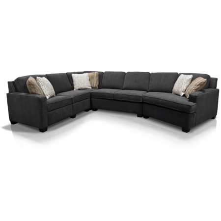 4-Piece Sectional Sofa