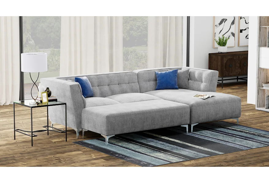 2510 Victory Sofa with Ottoman by Behold Home at Furniture and More