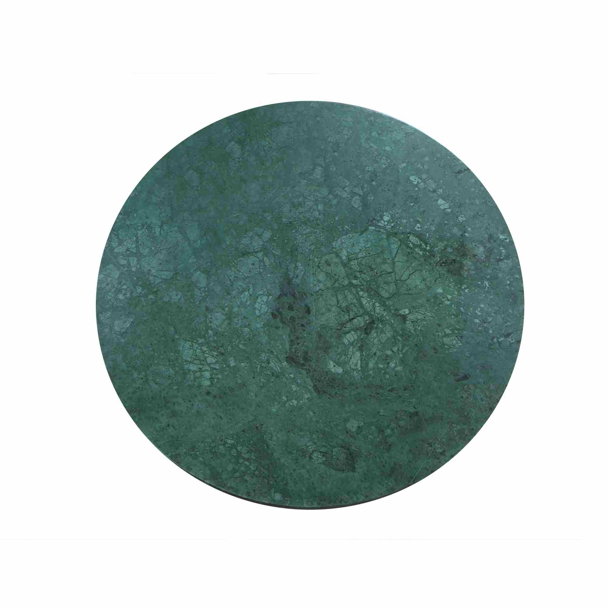 LR Home Side Tables Green Marble End Table