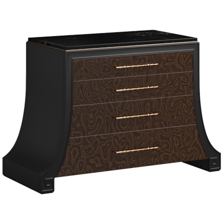 4-Drawer Accent Chest