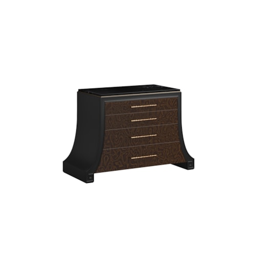 Traditional 4-Drawer Accent Chest