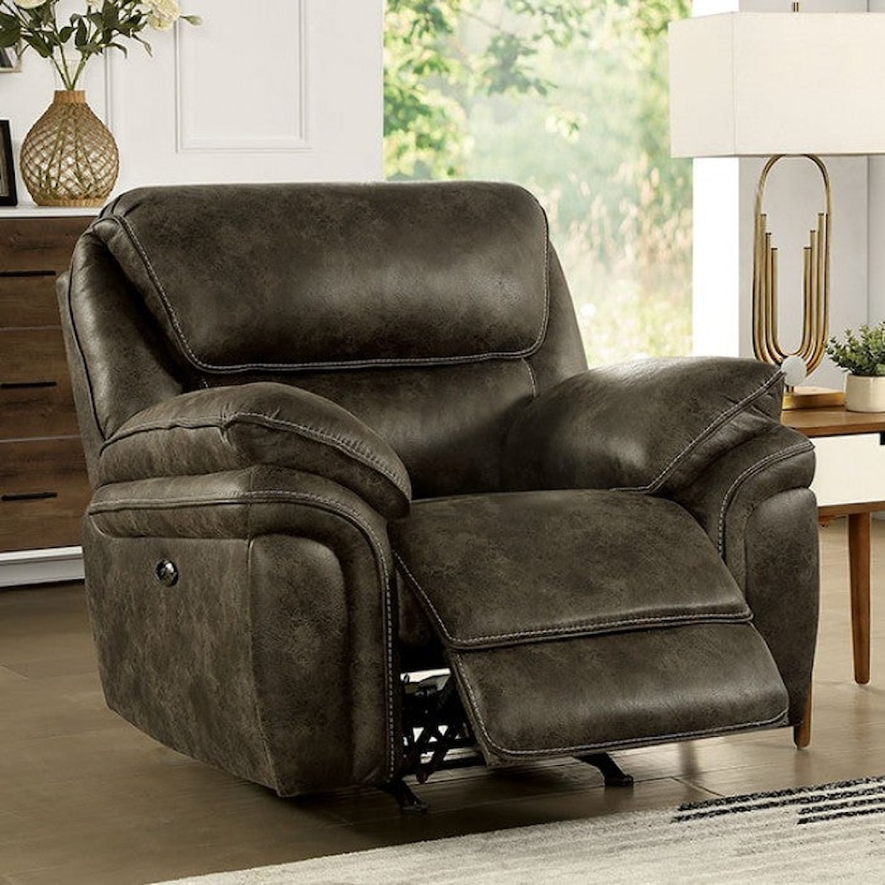 Furniture of America Tredegar Power Recliner