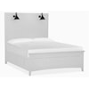 Magnussen Home Heron Cove Bedroom Queen Lamp Panel Bed