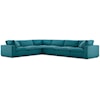 Modway Commix 6 Piece Sectional Sofa Set