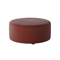 Round Cocktail Ottoman