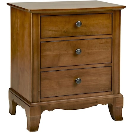 3-Drawer Nightstand