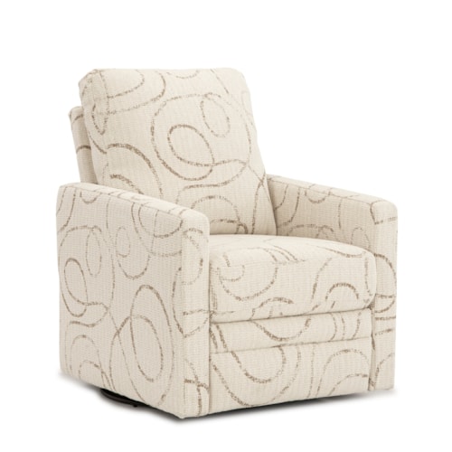 Contemporary Swivel Recliner