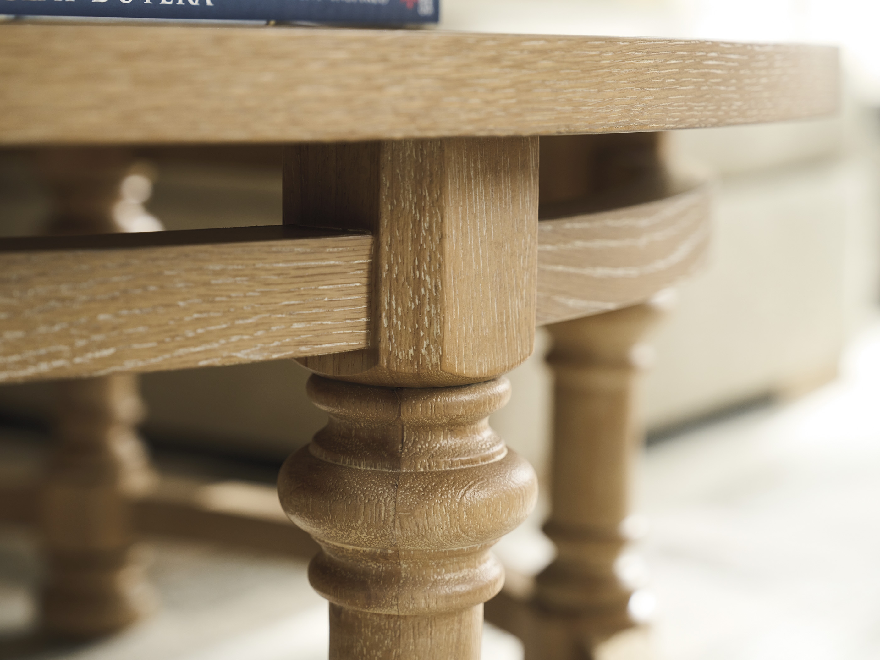 Barclay Butera Montecito Hollister Round Cocktail Table